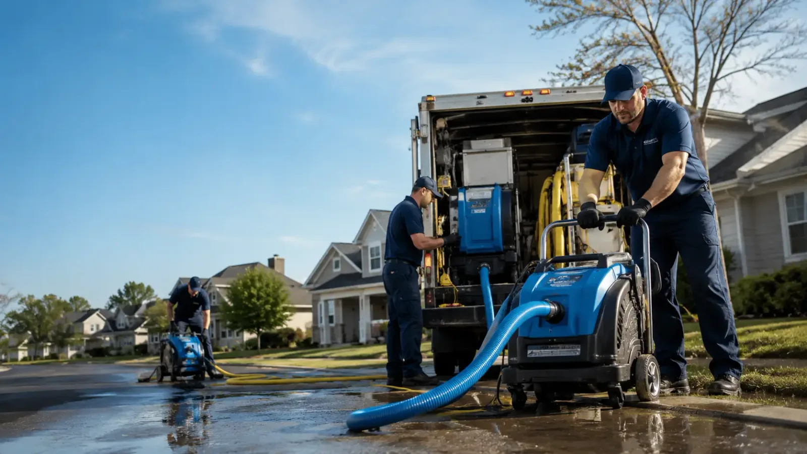 Flood Damage Cleanup in Grantville, KS